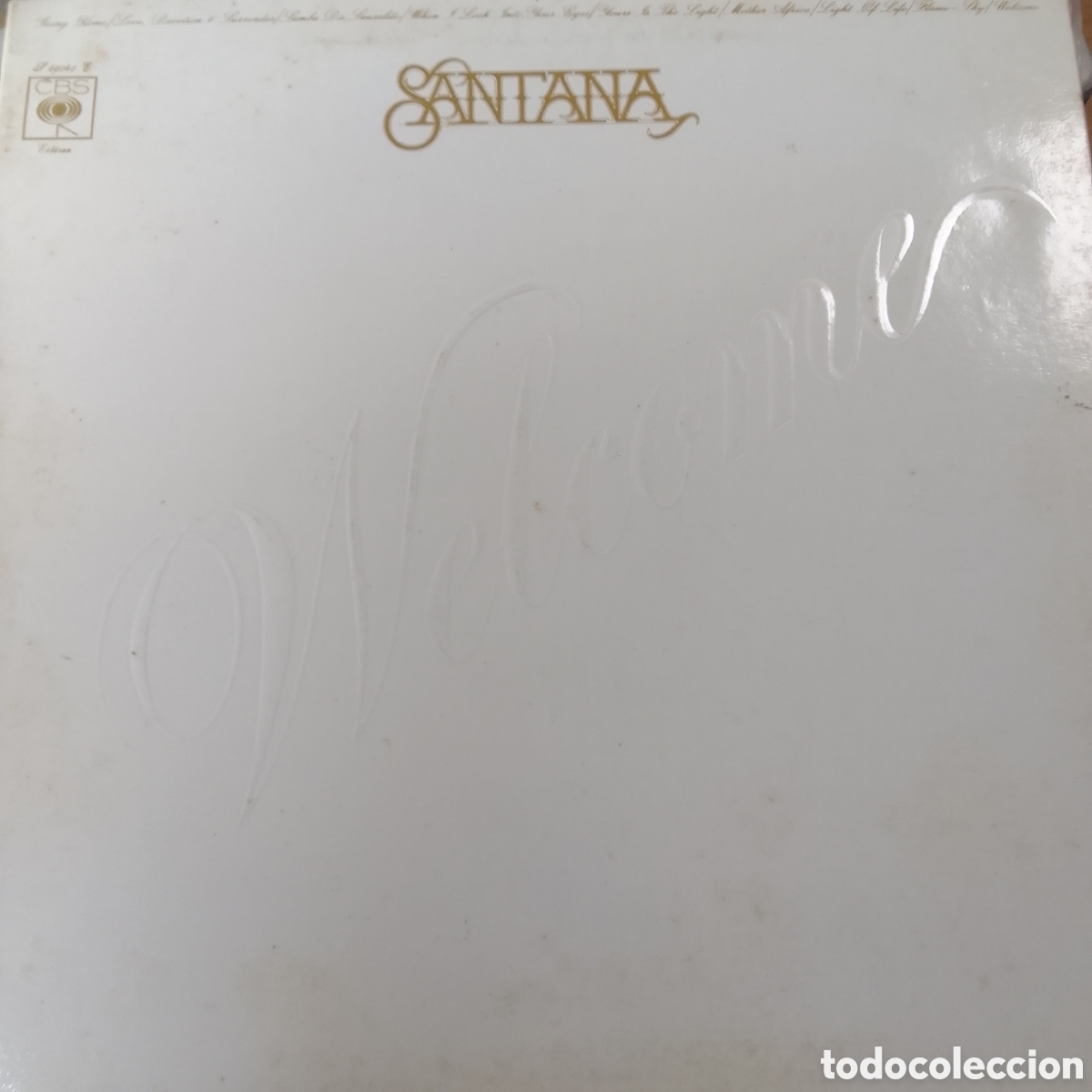 Discos de vinilo: SANTANA WELCOME ...... - Foto 1