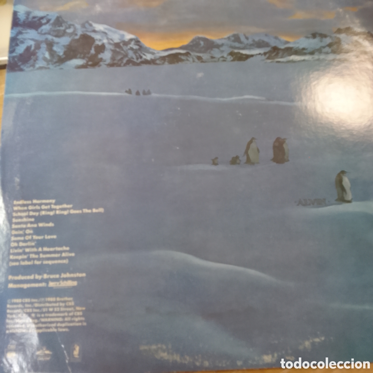 Discos de vinilo: THE BEACH BOYS KEEPIN THE SUMMER ALIVE - Foto 2