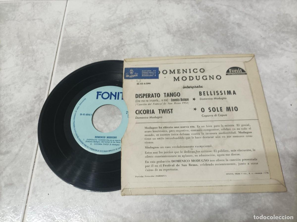 Discos de vinilo: Domenico Modugno ep 1964 - Foto 2