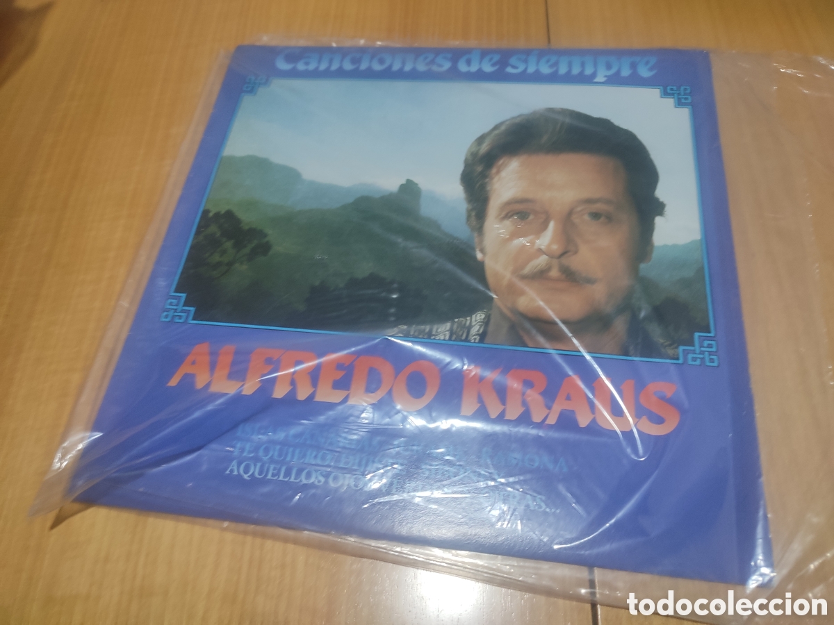Discos de vinilo: Alfredo Kraus canciones de siempre - Foto 1