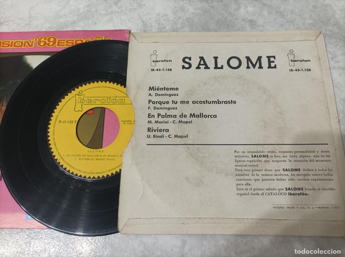 Discos de vinilo: Salome eps - ojo leer- - Foto 3