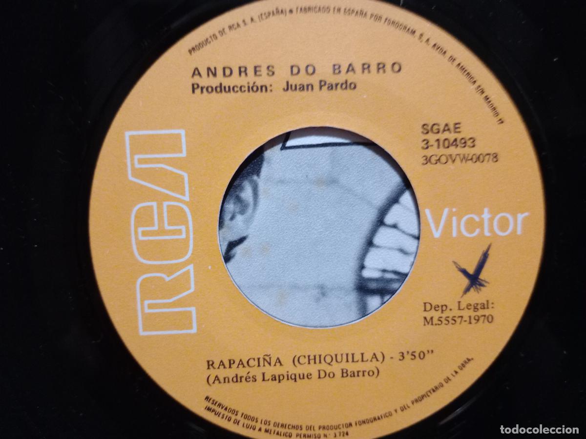 Discos de vinilo: Andr&eacute;s do Barro - corpi&ntilde;o xeitoso + rapaci&ntilde;a - Foto 4