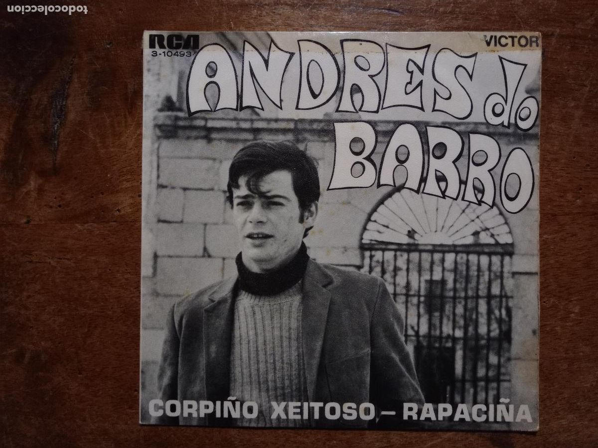 Discos de vinilo: Andr&eacute;s do Barro - corpi&ntilde;o xeitoso + rapaci&ntilde;a - Foto 1