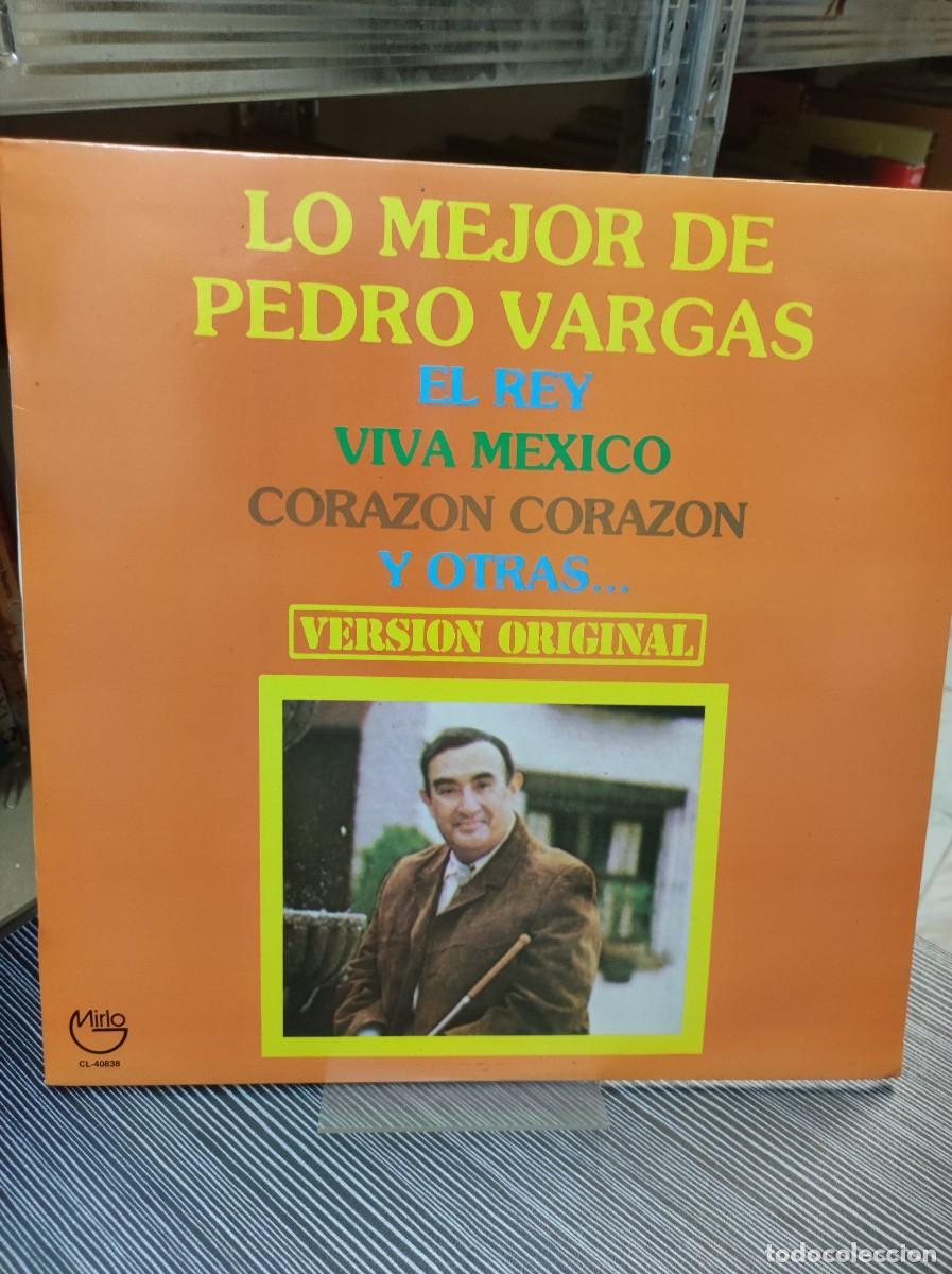 Discos de vinilo: LO MEJOR DE PEDRO VARGAS - Foto 1