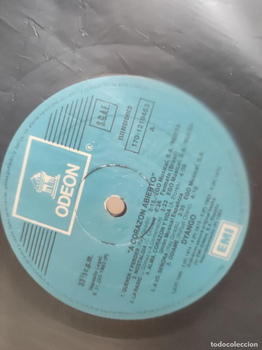 Discos de vinilo: Dyango &ndash; A Corazon Abierto - Foto 3