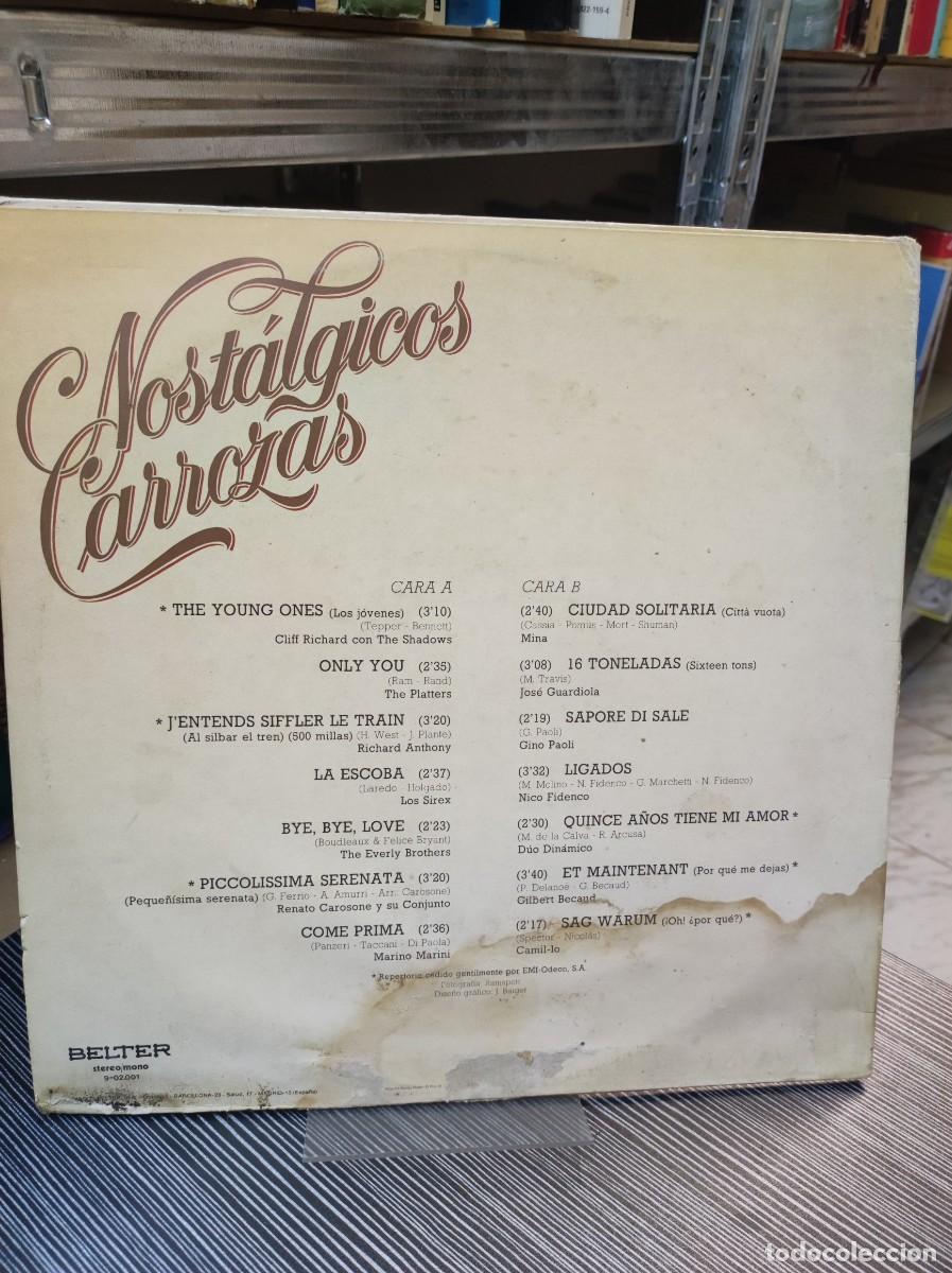 Discos de vinilo: NOSTALGICOS CARROZAS - Foto 2
