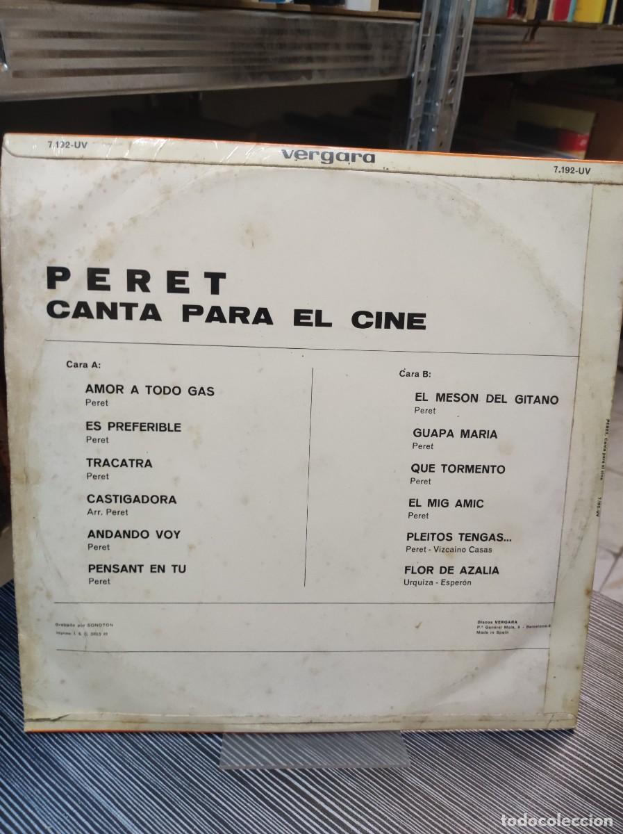 Discos de vinilo: Peret &ndash; Canta Para El Cine - Foto 2
