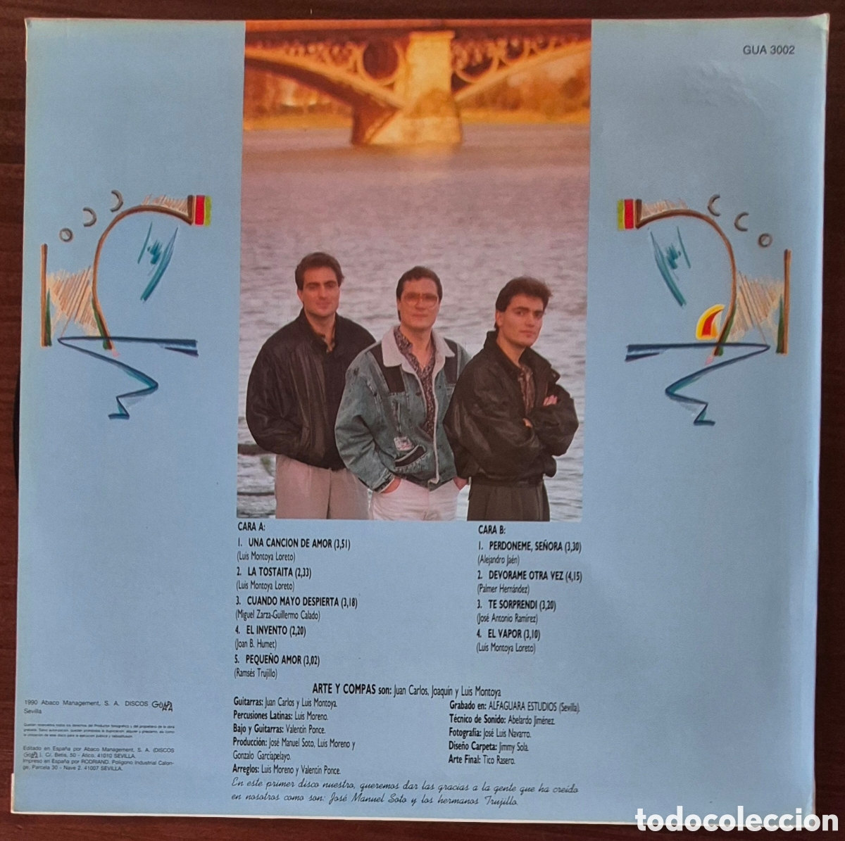 Discos de vinilo: LP - ARTE Y COMPAS - ARTE Y COMPAS - 1990 - Foto 2