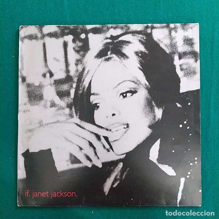 Discos de vinilo: Janet Jackson &ndash; If . - Foto 1
