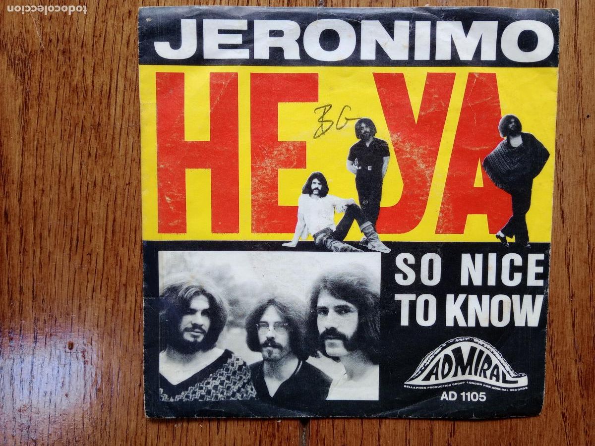 Discos de vinilo: Jer&oacute;nimo - heya + so nice to know - Foto 1