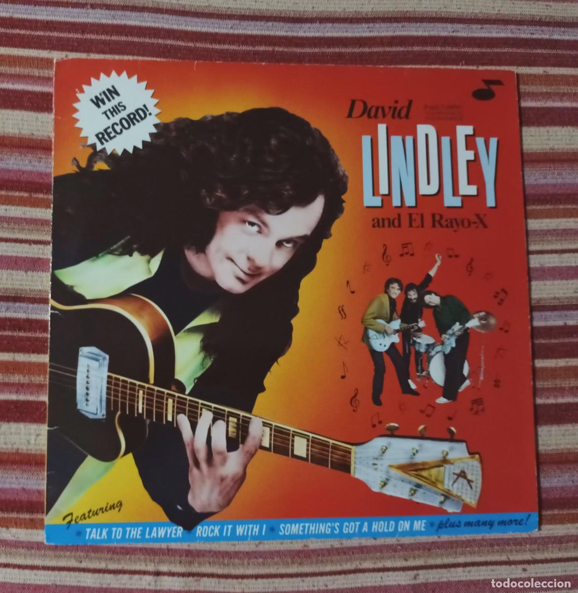 Discos de vinilo: DAVID LINDLEY AND THE RAYO X - LP - Foto 1