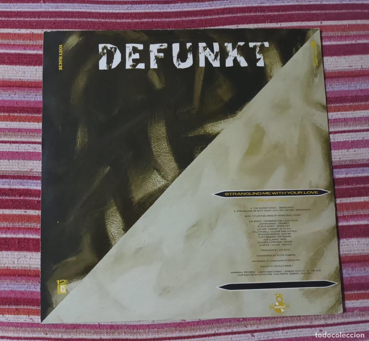 Discos de vinilo: DEFUNKT - THE RAZOR&acute;S EDGE - MAXI SINGLE - Foto 2