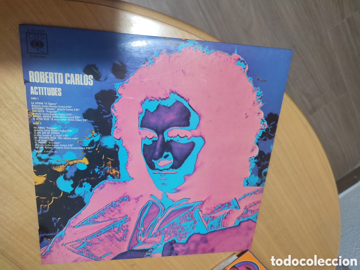 Discos de vinilo: Roberto Carlos, Actitudes - Foto 2