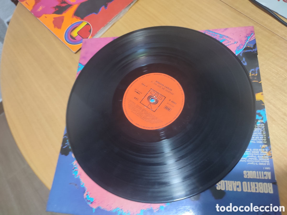Discos de vinilo: Roberto Carlos, Actitudes - Foto 4