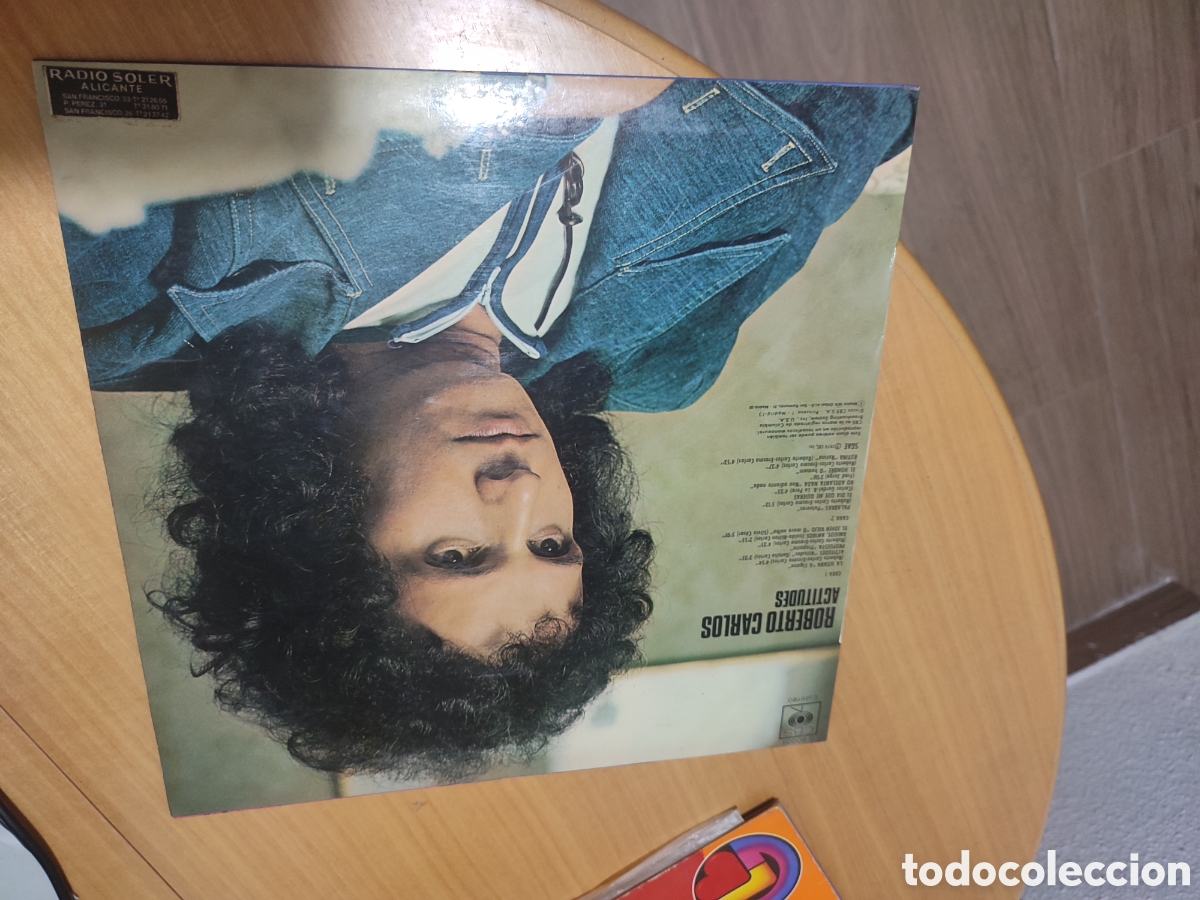 Discos de vinilo: Roberto Carlos, Actitudes - Foto 1