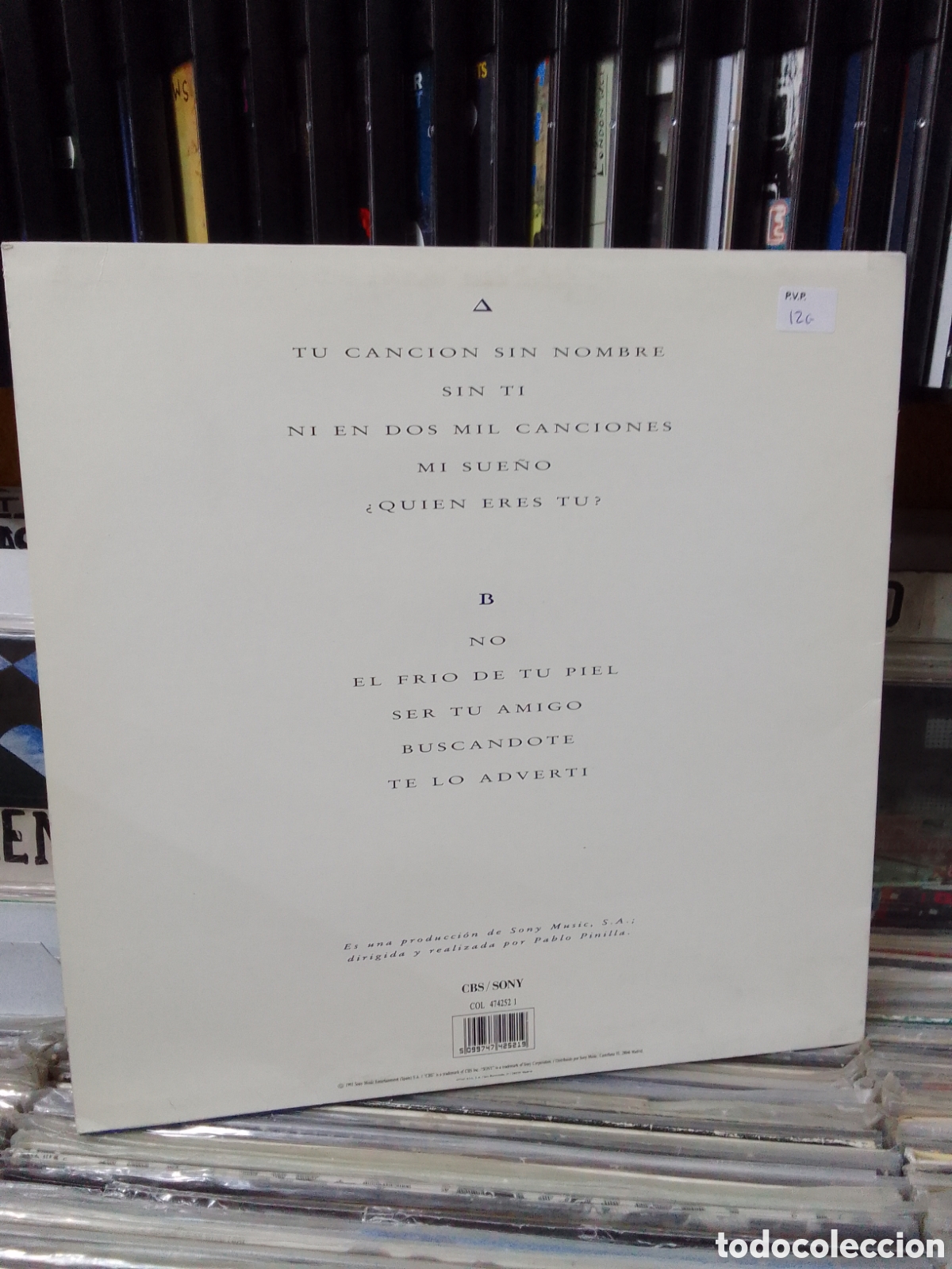 Discos de vinilo: Plat&oacute;n tu canci&oacute;n sin nombre - Foto 2