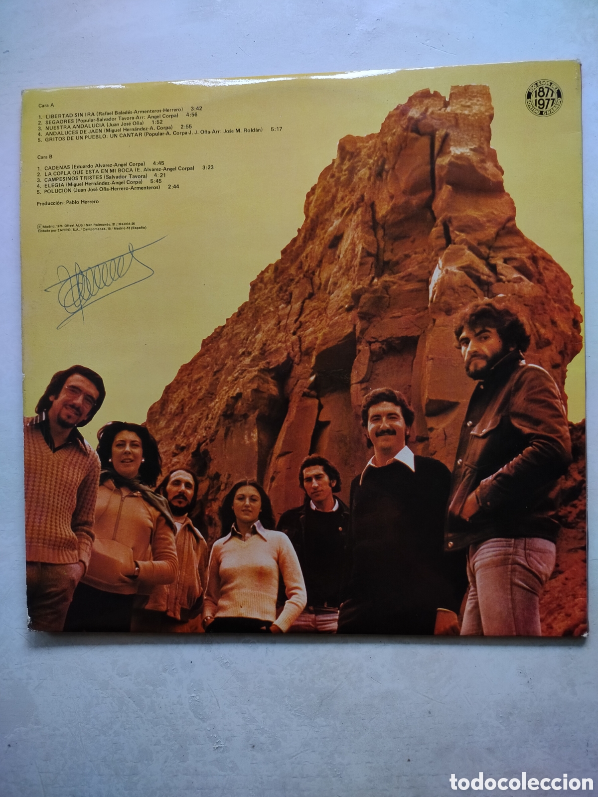 Discos de vinilo: Jarcha LP Libertad sin Ira - Foto 2