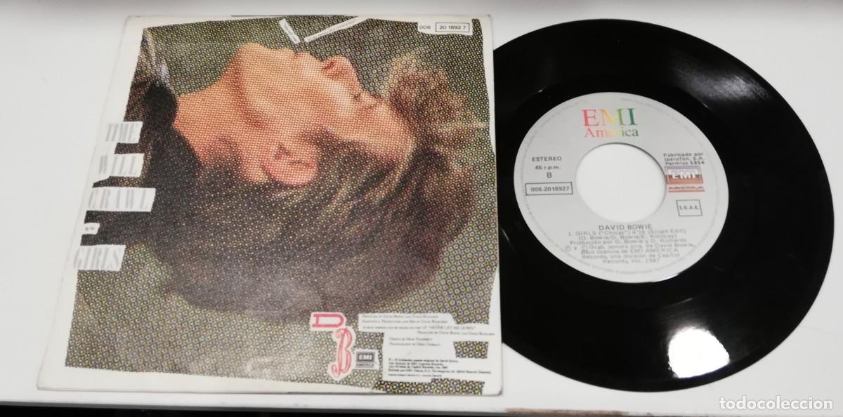 Discos de vinilo: SCO100-David Bowie - Time Will Crawl (7&rdquo;, Single) - Foto 2
