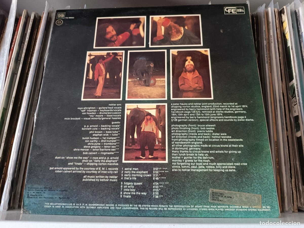 Discos de vinilo: Nektar &lrm;&ndash; Down To Earth - lp Spain 1975 - Foto 2