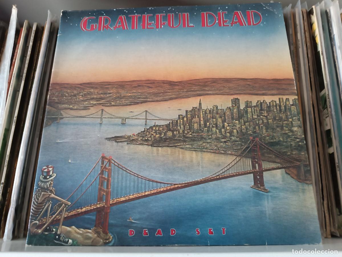 Discos de vinilo: Grateful Dead &lrm;&ndash; Dead Set - lp Germany 1986 - Foto 1