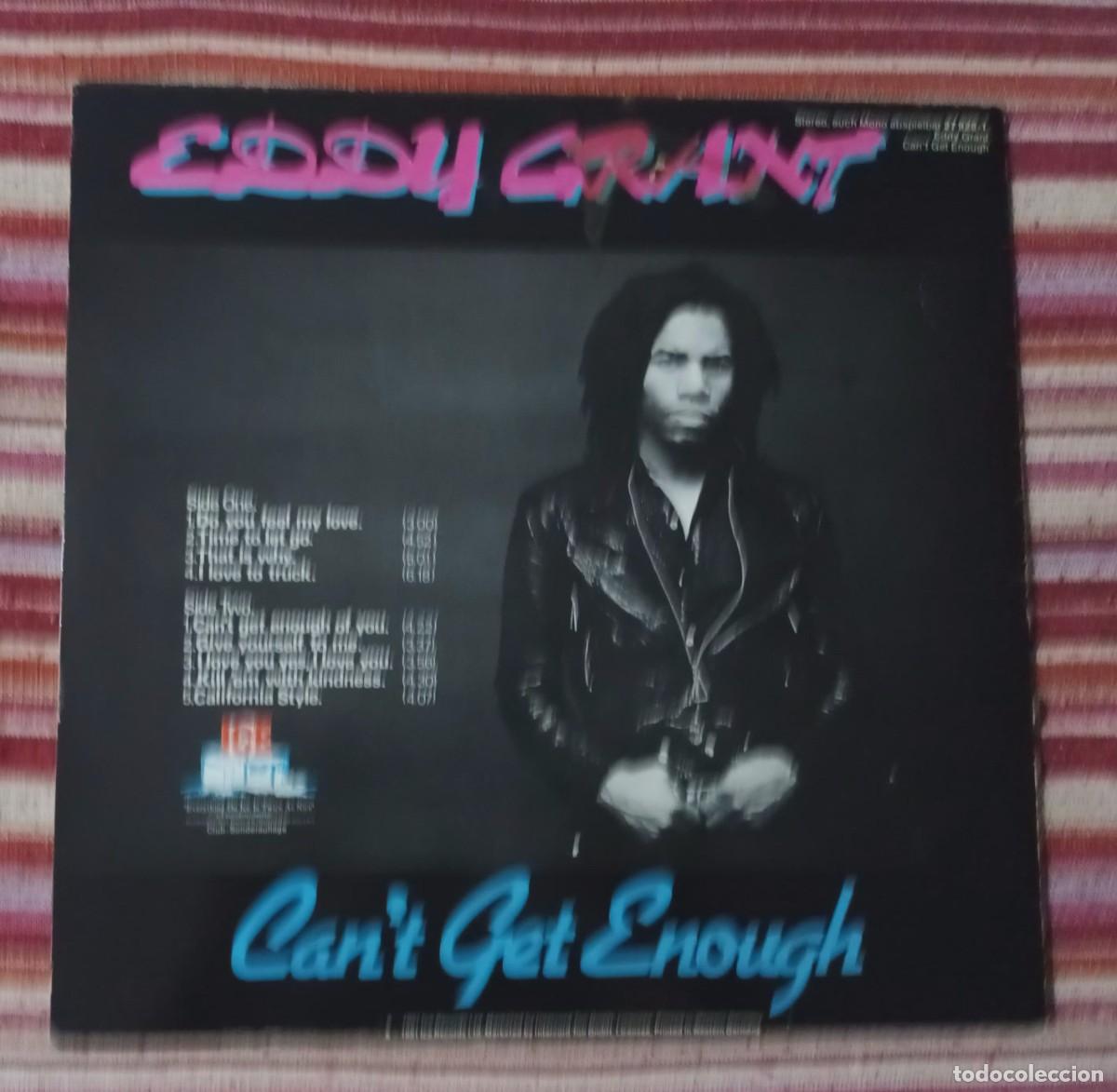 Discos de vinilo: EDDY GRANT - CAN&acute;T GET ENOUGH - LP - Foto 2