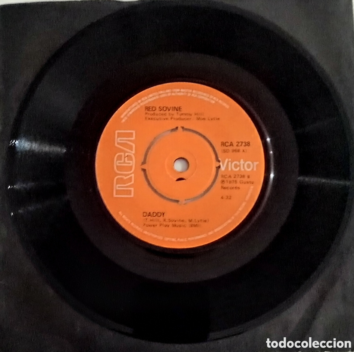 Discos de vinilo: RED SOVINE - Teddy bear (1976) single - Foto 4