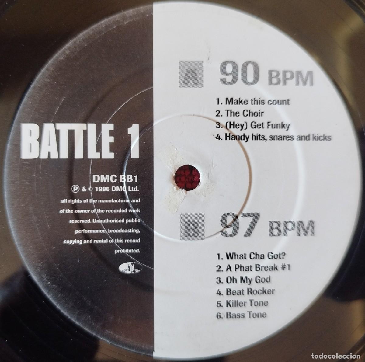 Discos de vinilo: CUTMASTER SWIFT ** Battle Breaks 1 ** VINILO LP 1996 UK - Foto 3