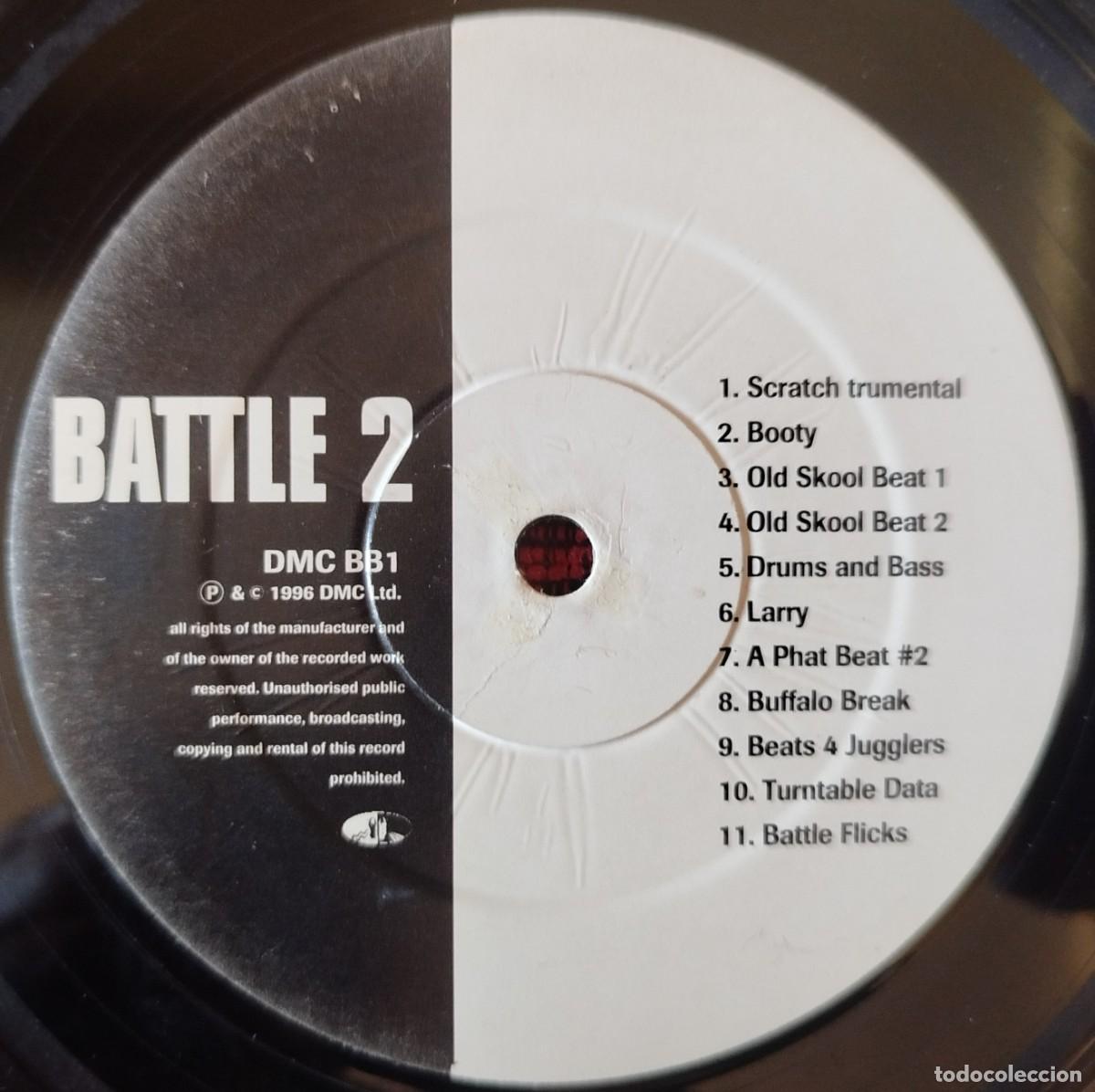 Discos de vinilo: CUTMASTER SWIFT ** Battle Breaks 1 ** VINILO LP 1996 UK - Foto 4