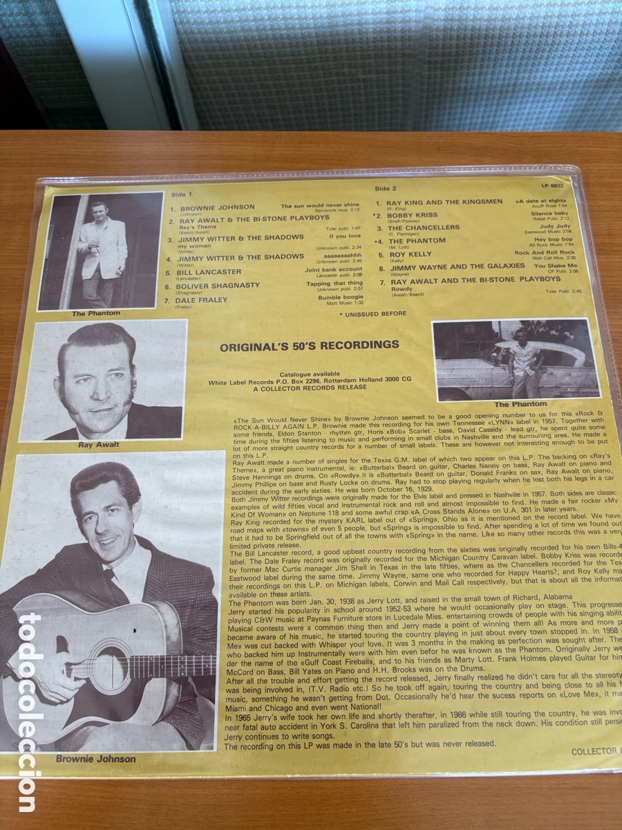 Discos de vinilo: Various - Rock & Rock-a-Billy Again - Foto 2