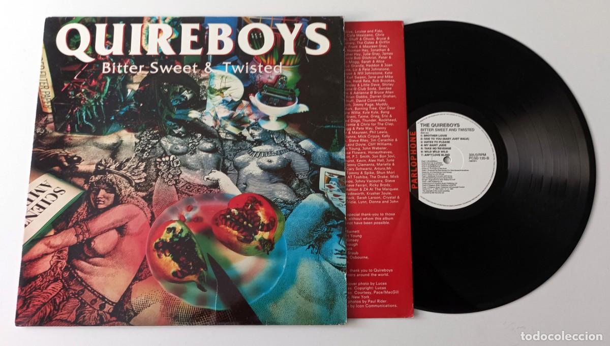 Discos de vinilo: LP QUIREBOYS - BITTER SWEET & TWISTED - Foto 3