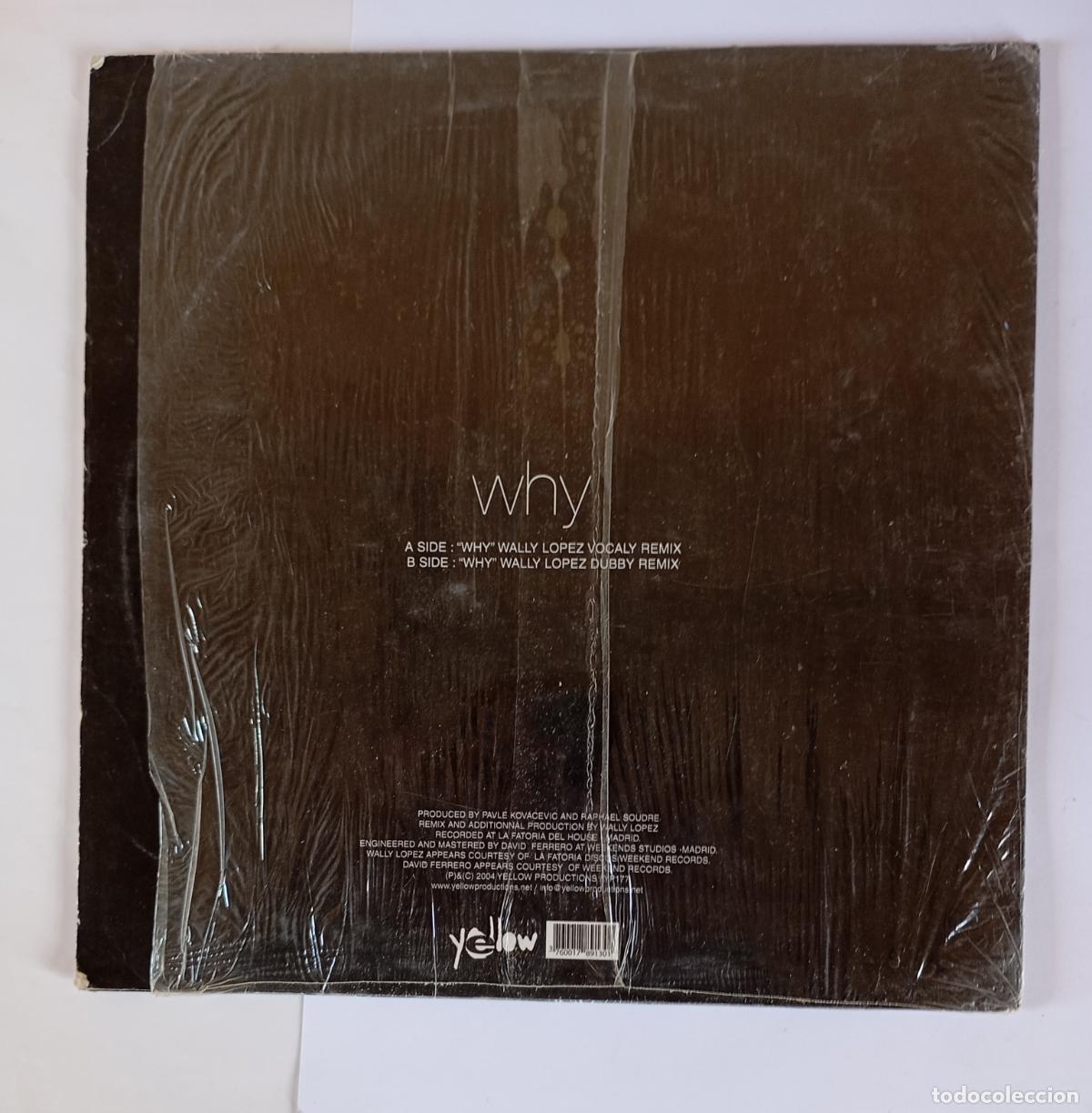 Discos de vinilo: SHINY GREY. WHY. MAXI-SINGLE. TDKDA50 - Foto 2