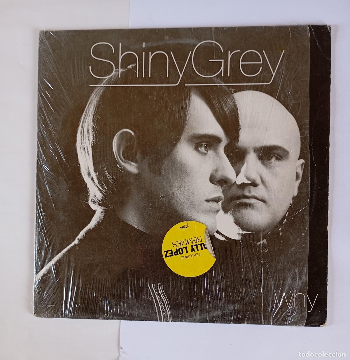 Discos de vinilo: SHINY GREY. WHY. MAXI-SINGLE. TDKDA50 - Foto 1