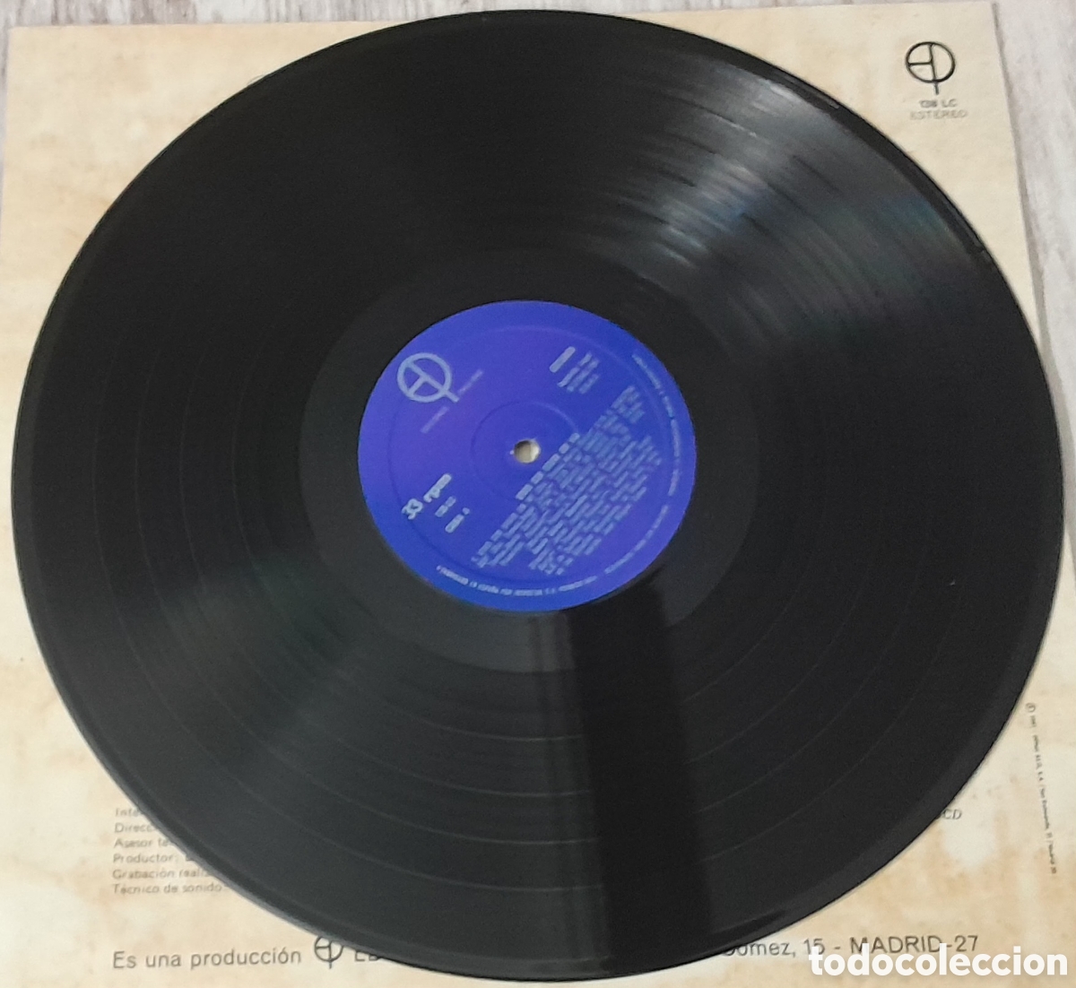 Discos de vinilo: VIVO SIN VIVIR EN M&Iacute; 1982 - IV CENTENARIO - Foto 4