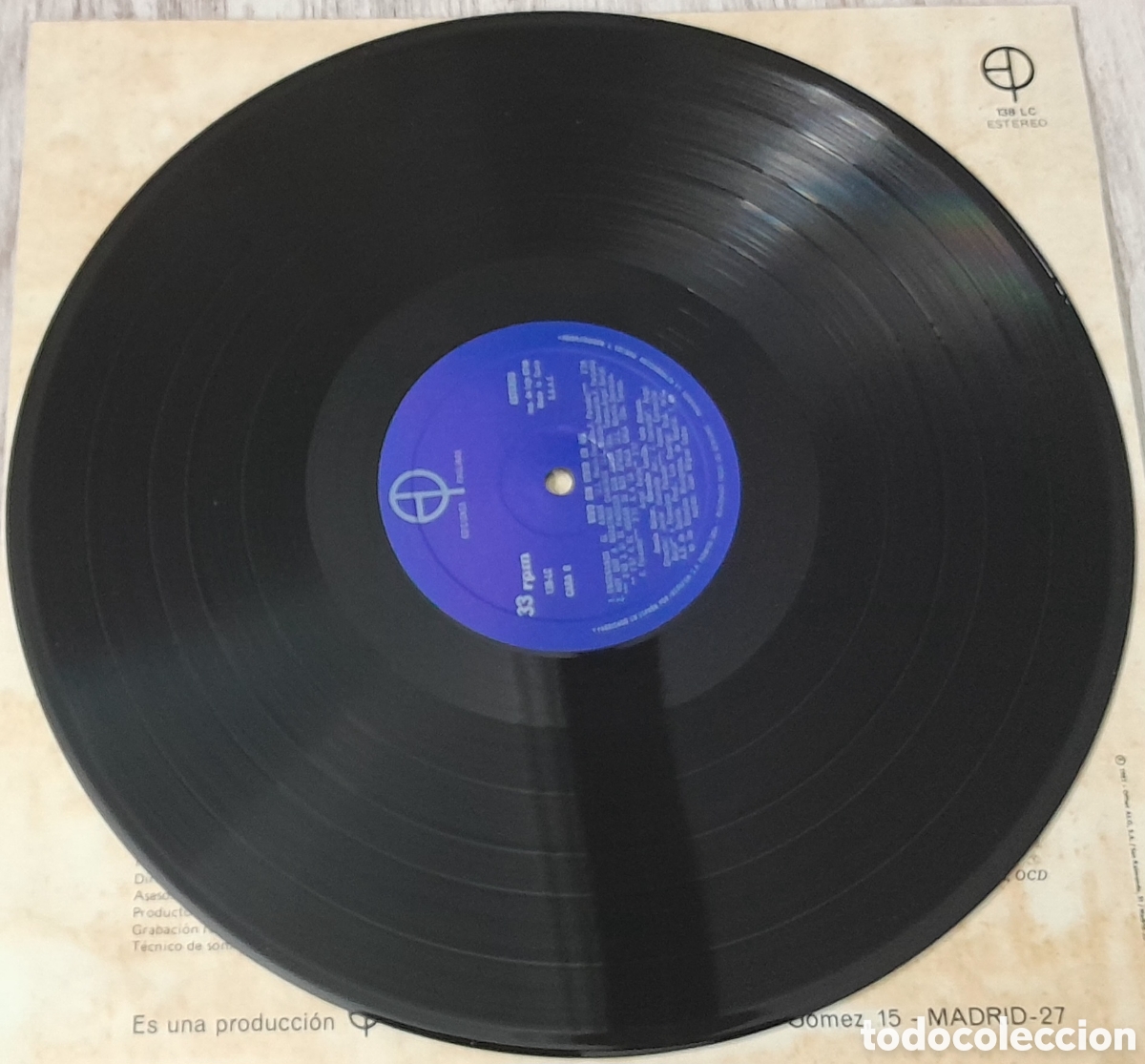 Discos de vinilo: VIVO SIN VIVIR EN M&Iacute; 1982 - IV CENTENARIO - Foto 5