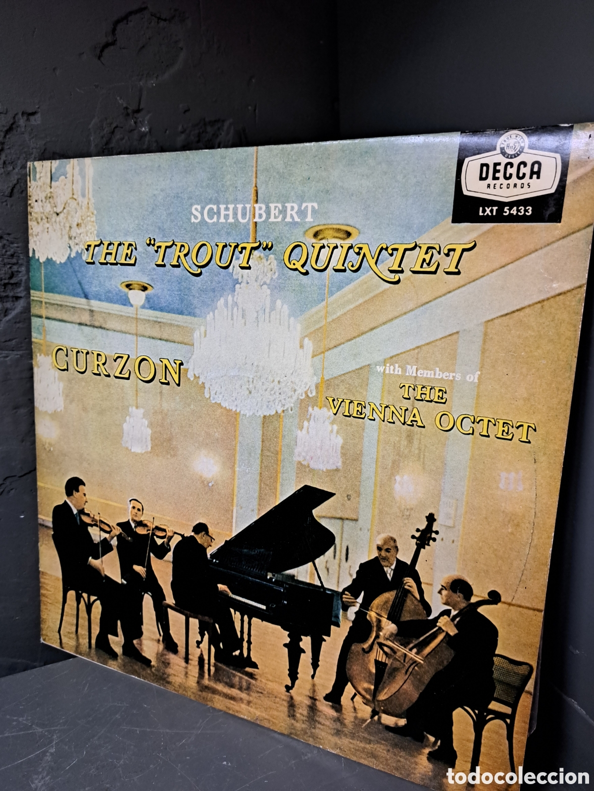 Discos de vinilo: Schubert. &rdquo;La Trucha&rdquo;. Quinteto para piano - Foto 1