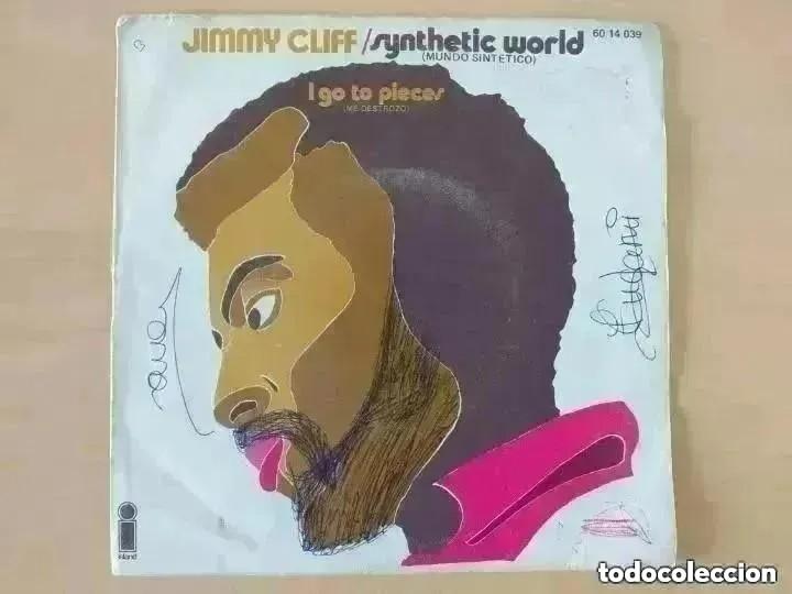 Discos de vinilo: JIMMY CLIFF - SYNTHETIC WORLD (SG) 1971 - Foto 1