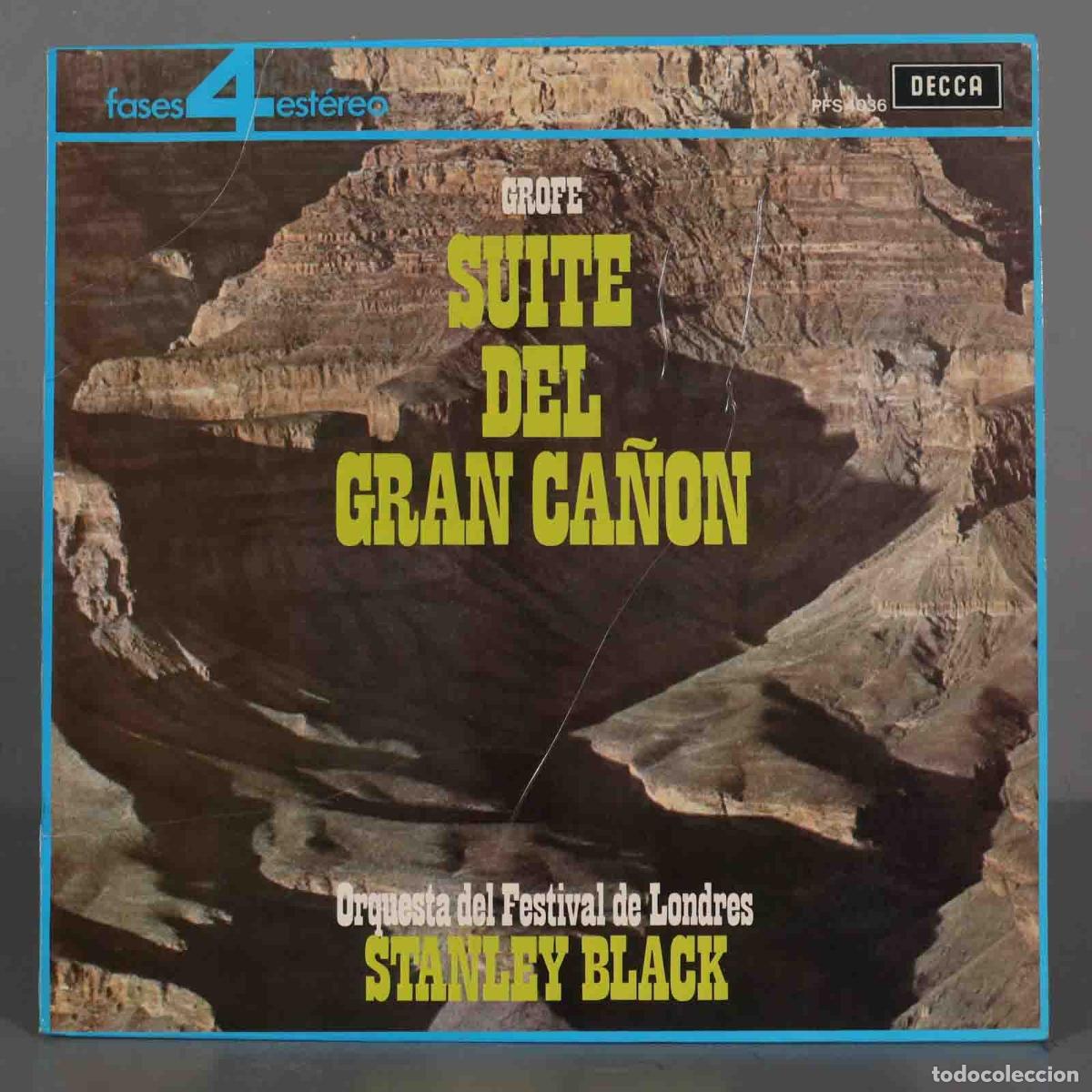 Dischi in vinile: LP. Grof&eacute;, Orquesta Del Festival De Londres, Stanley Black &ndash; Suite Del Gran Ca&ntilde;on