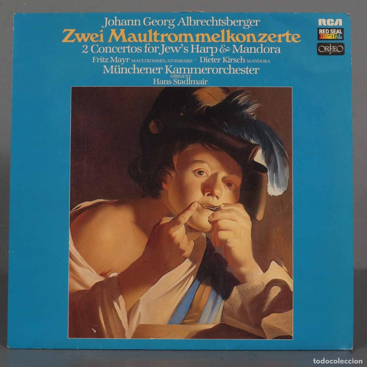 Dischi in vinile: LP. Stadlmair &ndash; Zwei Maultrommelkonzerte . Albrechtsberger, Fritz Mayr