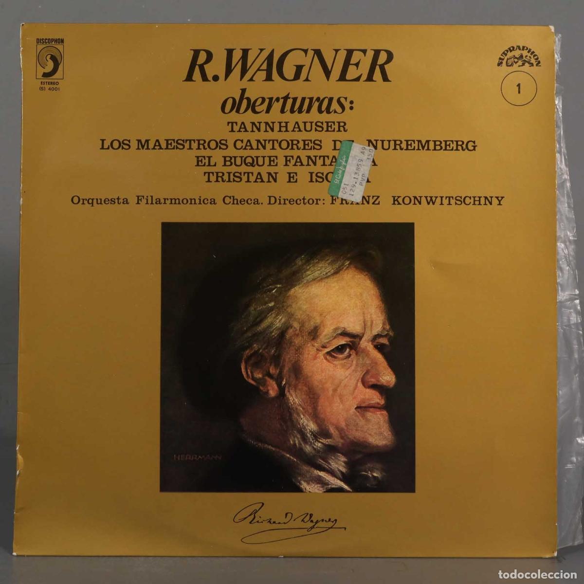 Discos de vinilo: LP. OBERTURAS WAGNER. KONWITSCHNY