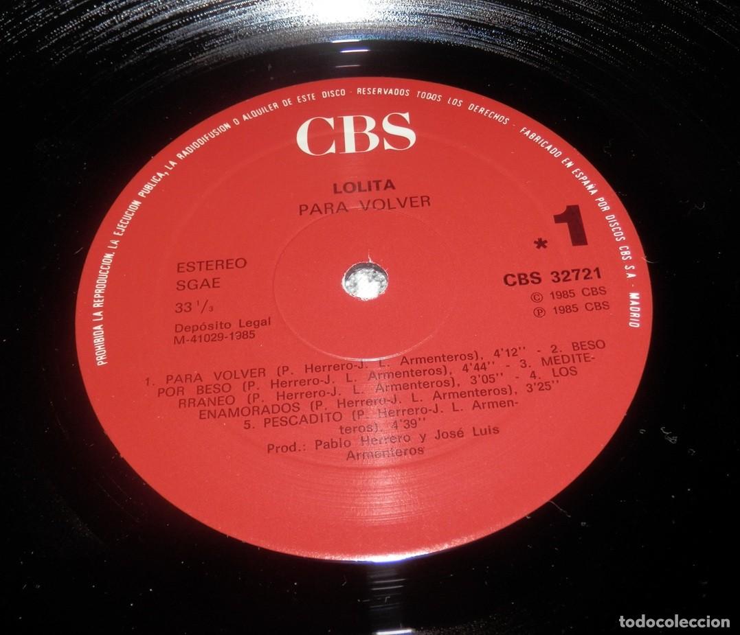 Discos de vinilo: DISCO LP VINILO DE LOLITA - Foto 3
