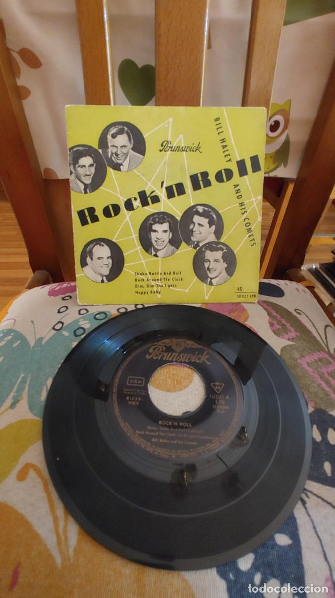 Discos de vinilo: BILL HALEY AND HIS COMETS-EP ROCK N ROLL - Foto 1