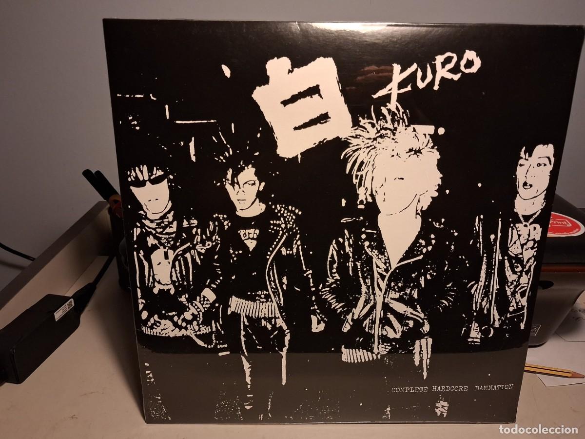 Discos de vinilo: LP KURO : COMPLETE HARDCORE DAMNATION (HARDCORE PUNK) - Foto 1