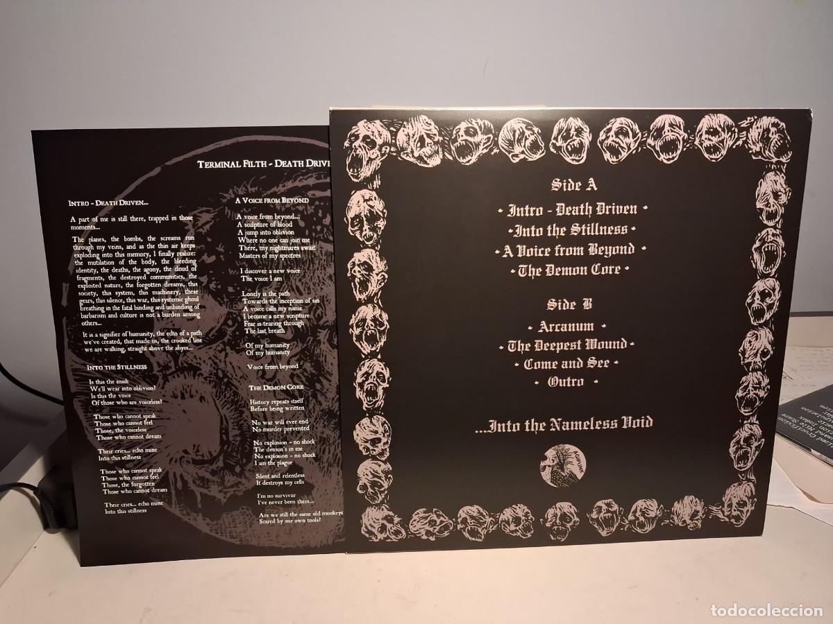 Discos de vinilo: LP TERMINAL FILTH : DEATH DRIVEN ( CRUST PUNK) - Foto 2