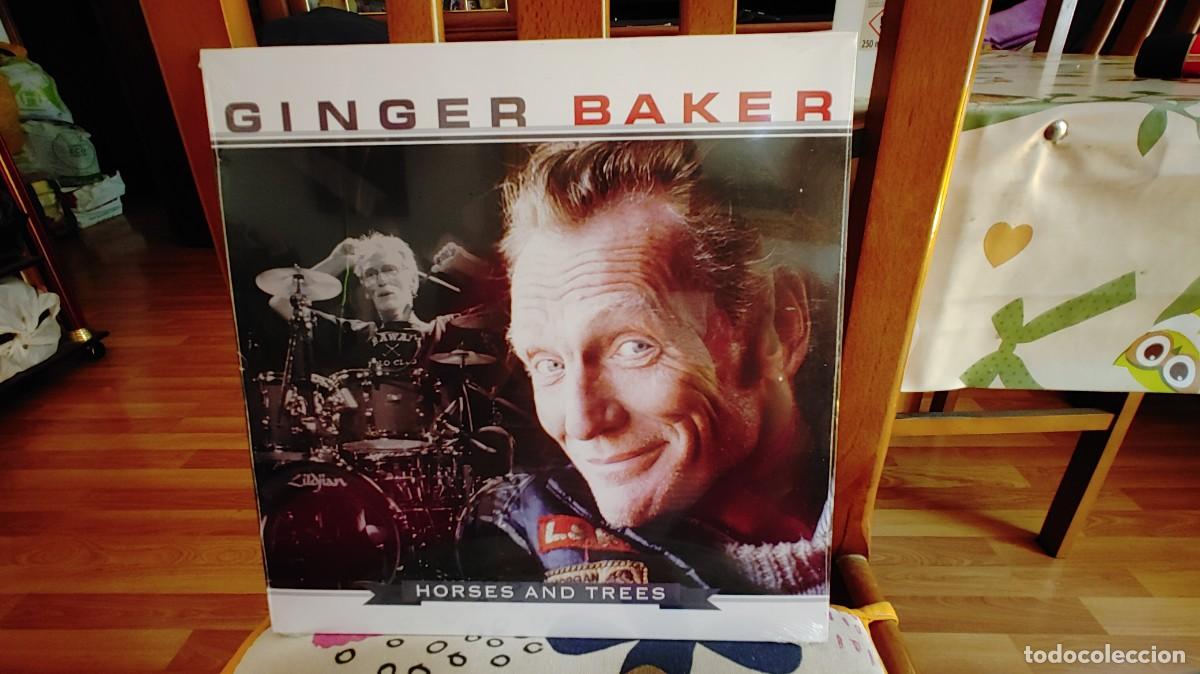 Discos de vinilo: GINGER BAKER-LP HORSES AND TREES-PECINTADO - Foto 1