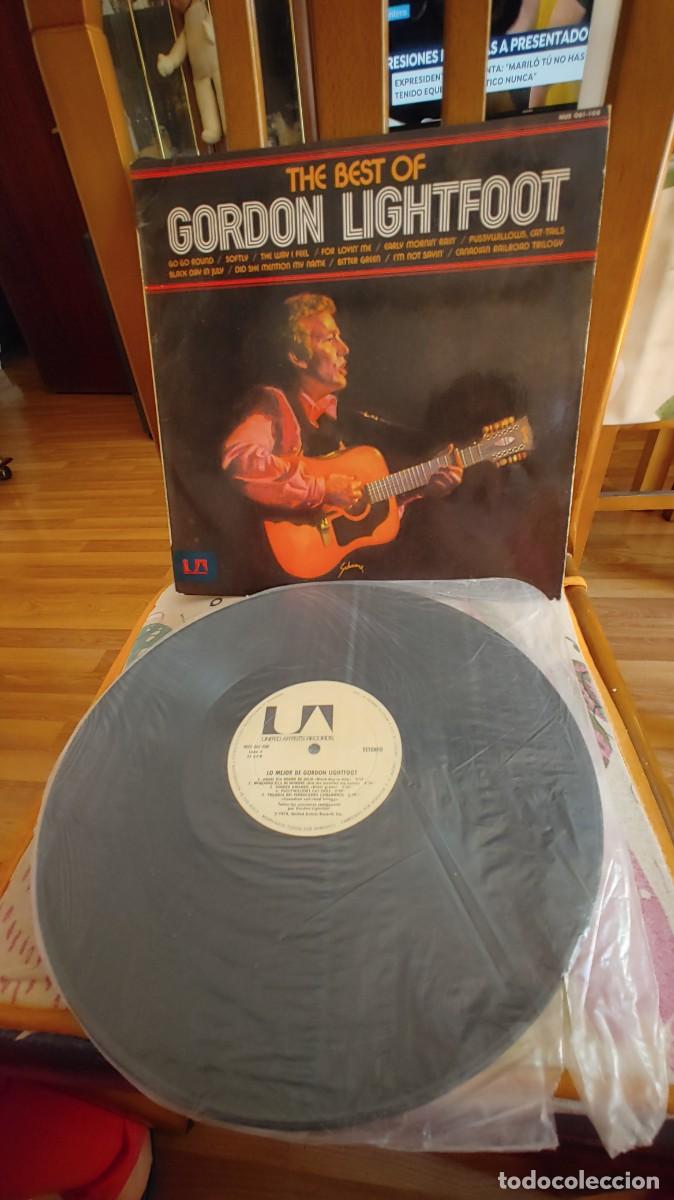 Discos de vinilo: GORDON LIGHTFOOT-LP LO MEJOR - Foto 1