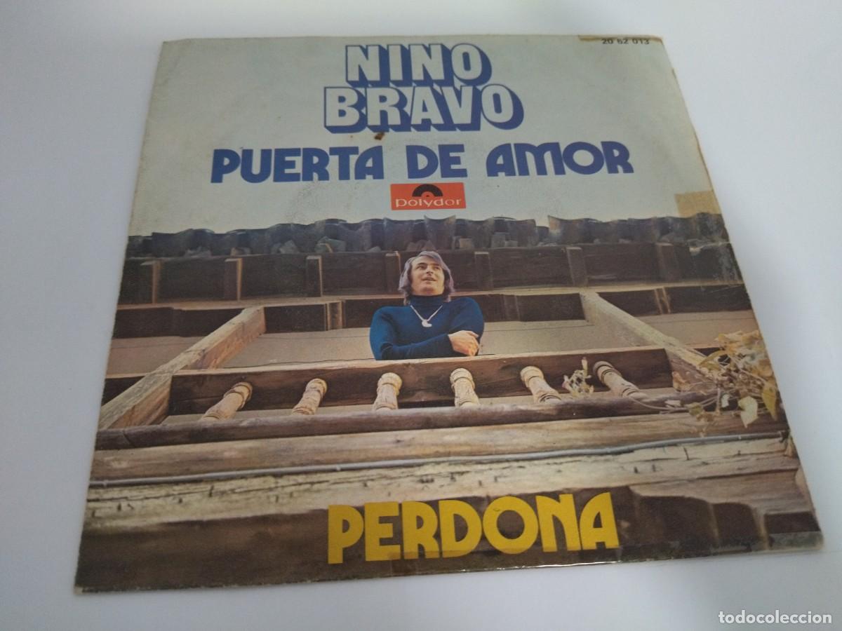 Discos de vinilo: Nino Bravo Puerta de amor, perdona - Foto 2