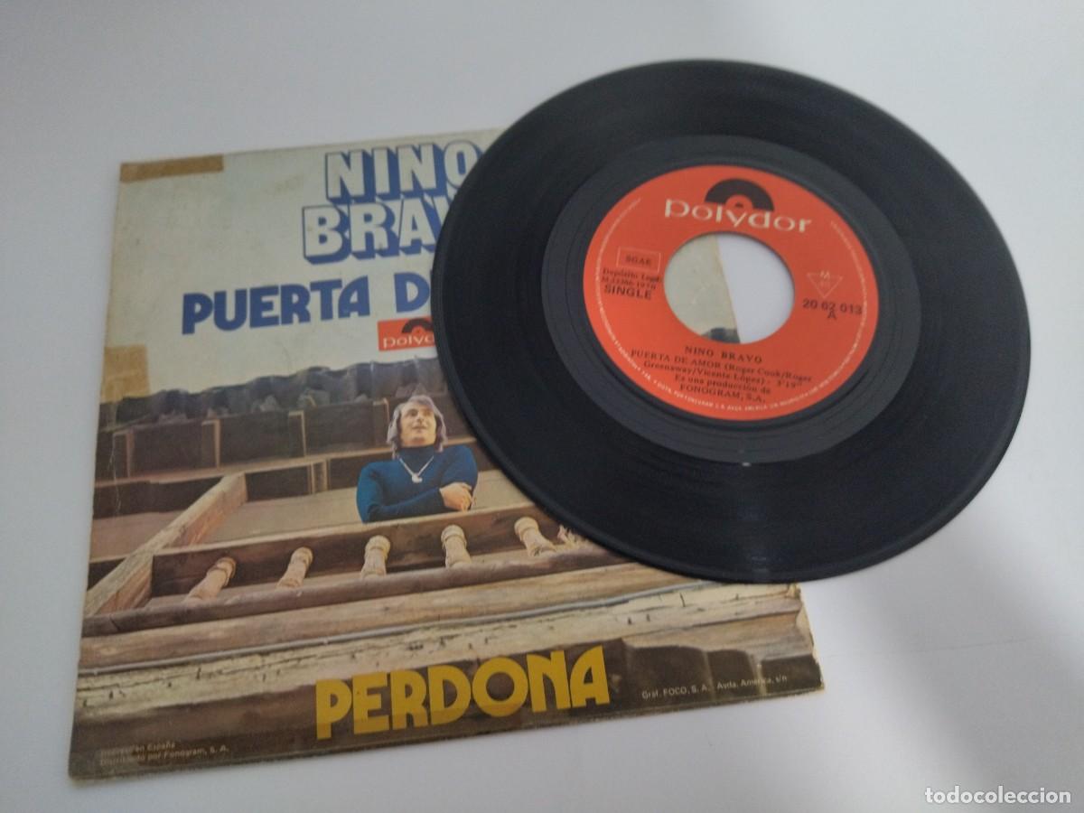Discos de vinilo: Nino Bravo Puerta de amor, perdona - Foto 1