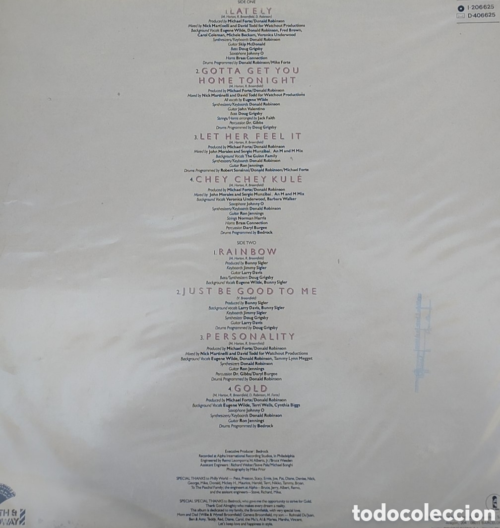 Discos de vinilo: EUGENE WILDE - EUGENE WILDE - Foto 2