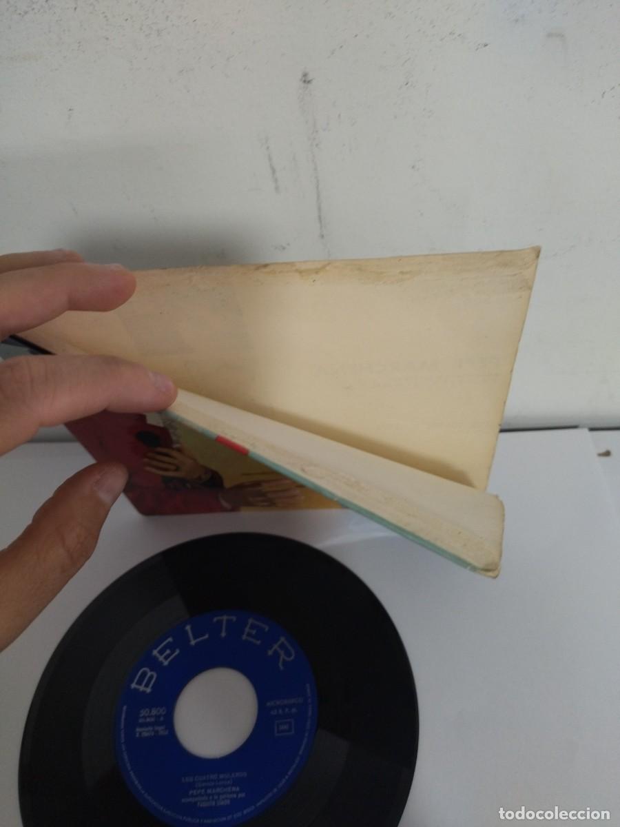 Discos de vinilo: Pepe Marchena los cuatro muleros y la rosa - Foto 3
