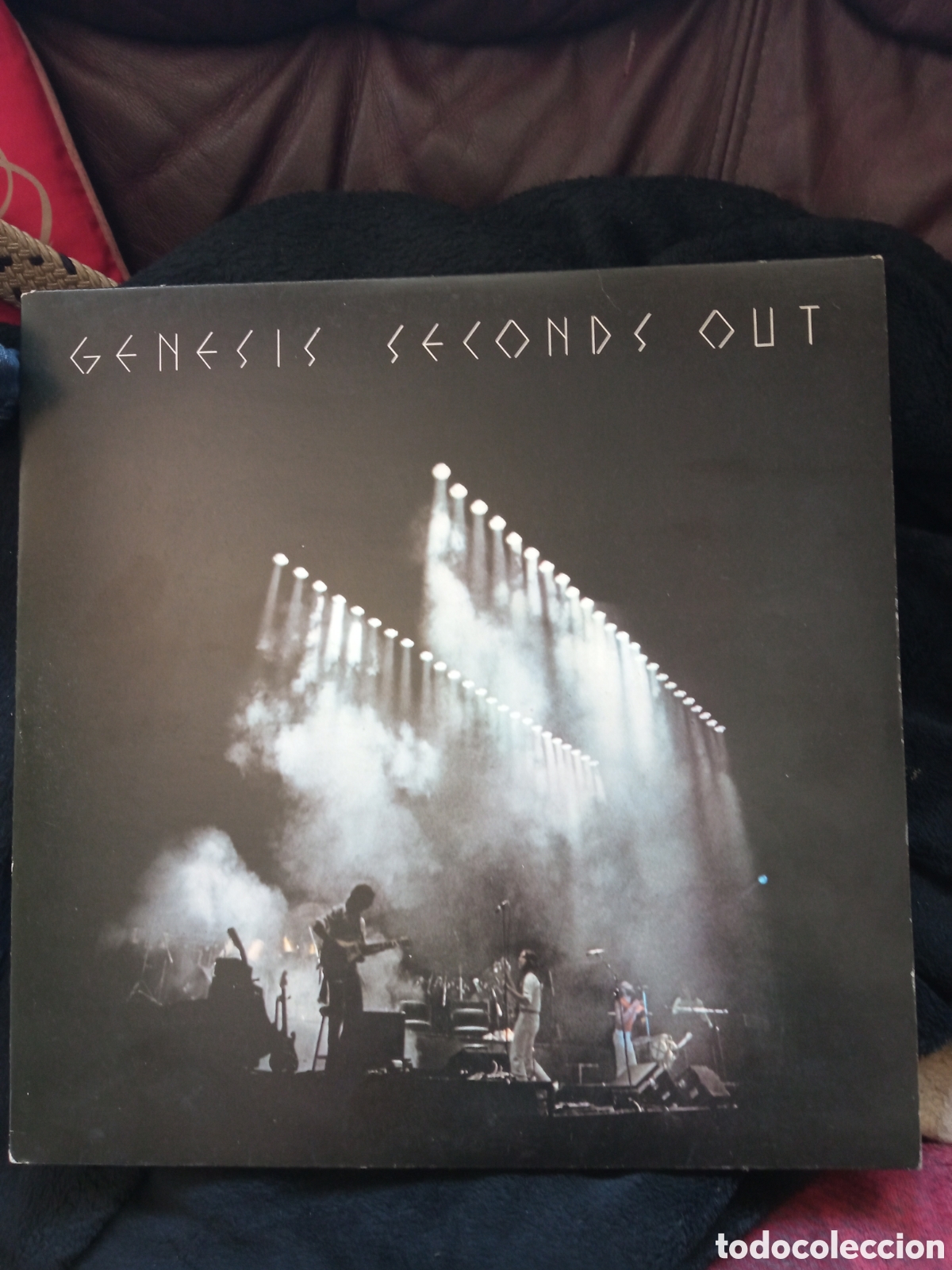 Discos de vinilo: Vinilo doble de Genesis, Seconds Out de 1977 - Foto 1